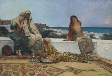 Árabe Painting - HORAS DEL CREPÚSCULO Jean Joseph Benjamin Constant Araber